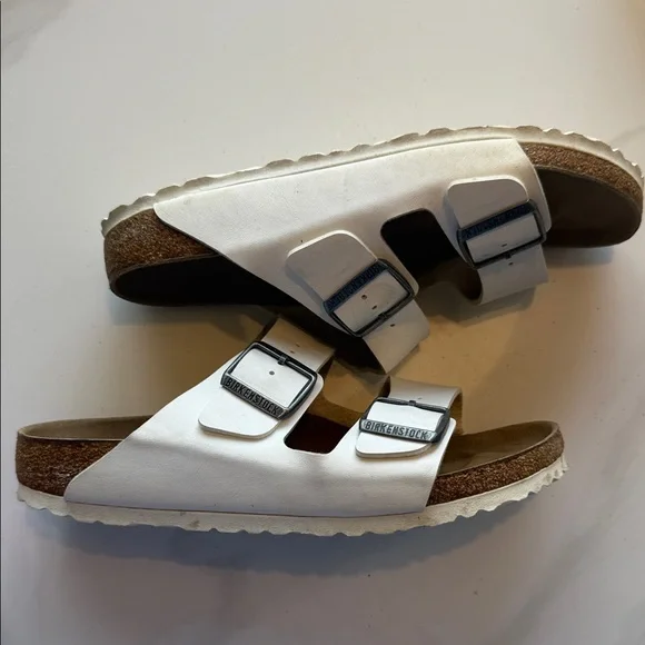 Birkenstock Arizona White Double-Strap - Picture 5 of 5
